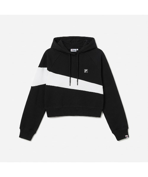 FILA（フィラ）の「SWEAT HOODIE（パーカー・レディース・杢グレー/ブラック/ホワイト・M/XL/L）」の8枚目の写真