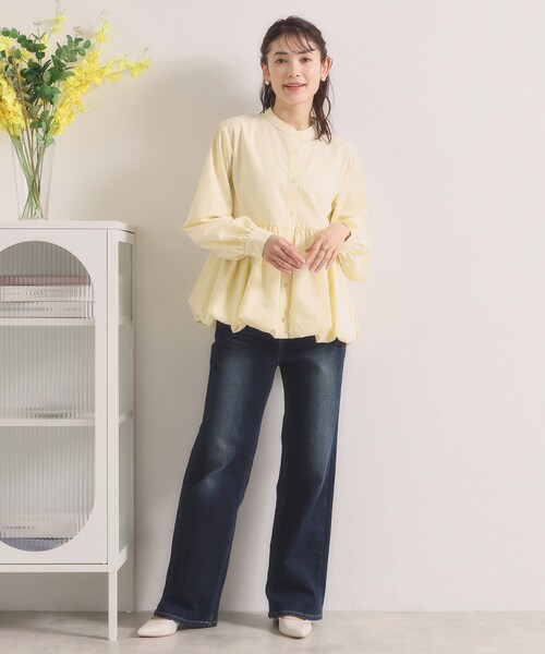 ITS'DEMO(イッツデモ)の「EDWIN C17 BASIC WIDE(デニムパンツ・レディース・ブルー/ネイビー・40/38/36)」の4枚目の写真