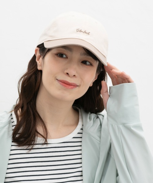 Honeys(ハニーズ)の「ロゴキャップ(キャップ・レディース・ベージュ/アイボリー/ブラック/ブルー系その他3/ホワイト×ブラウン/ピンク系その他2/レッド・FREE)」の2枚目の写真