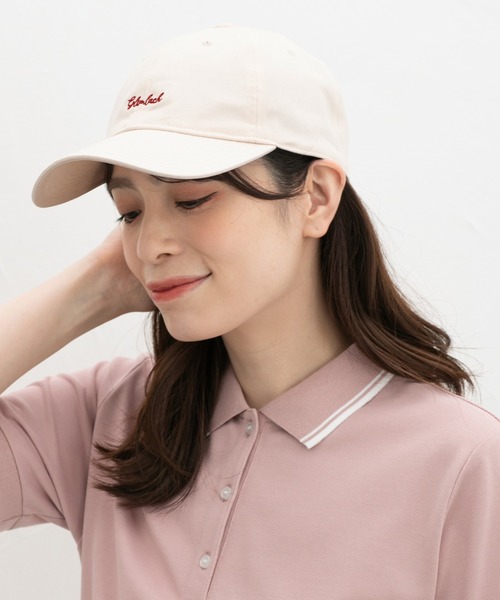 Honeys(ハニーズ)の「ロゴキャップ(キャップ・レディース・ベージュ/アイボリー/ブラック/ブルー系その他3/ホワイト×ブラウン/ピンク系その他2/レッド・FREE)」の1枚目の写真