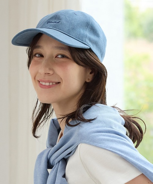 Honeys(ハニーズ)の「ロゴキャップ(キャップ・レディース・ベージュ/アイボリー/ブラック/ブルー系その他3/ホワイト×ブラウン/ピンク系その他2/レッド・FREE)」の5枚目の写真