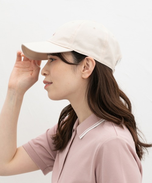 Honeys(ハニーズ)の「ロゴキャップ(キャップ・レディース・ベージュ/アイボリー/ブラック/ブルー系その他3/ホワイト×ブラウン/ピンク系その他2/レッド・FREE)」の10枚目の写真