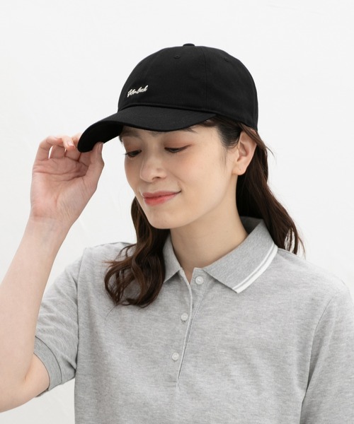 Honeys(ハニーズ)の「ロゴキャップ(キャップ・レディース・ベージュ/アイボリー/ブラック/ブルー系その他3/ホワイト×ブラウン/ピンク系その他2/レッド・FREE)」の12枚目の写真