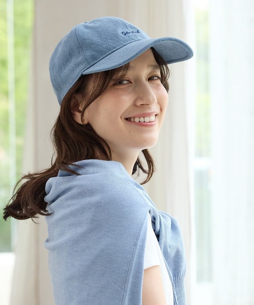 Honeys(ハニーズ)の「ロゴキャップ(キャップ・レディース・ベージュ/アイボリー/ブラック/ブルー系その他3/ホワイト×ブラウン/ピンク系その他2/レッド・FREE)」の16枚目の写真