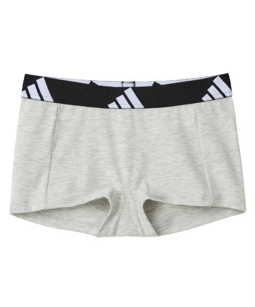 adidas（アディダス）の「adidas/アディダス ハーフショーツ 吸汗速乾（ショーツ・レディース・ブラック/杢グレー/ベージュ系その他・SMALL/MEDIUM/LARGE）」の6枚目の写真