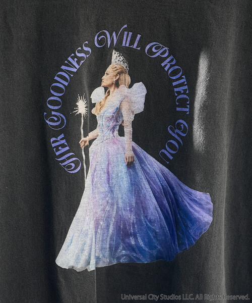 【新品★未開封】ウィキッド/Tシャツ/エルファバ/グリンダ/アリアナ/サイズXL セール】『WICKED』 “グリンダ” Tシャツ/ウィキッド（Tシャツ