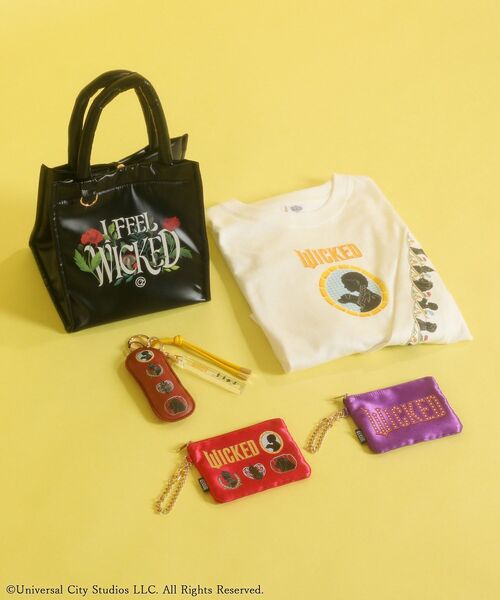 Green Parks(グリーンパークス)の「WICKED アートポーチチャーム(ポーチ・レディース・ダークグリーン/パープル/シルバー/グリーン/レッド・FREE)」の13枚目の写真