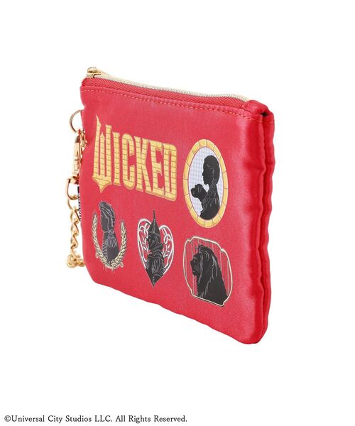 Green Parks(グリーンパークス)の「WICKED アートポーチチャーム(ポーチ・レディース・ダークグリーン/パープル/シルバー/グリーン/レッド・FREE)」の15枚目の写真