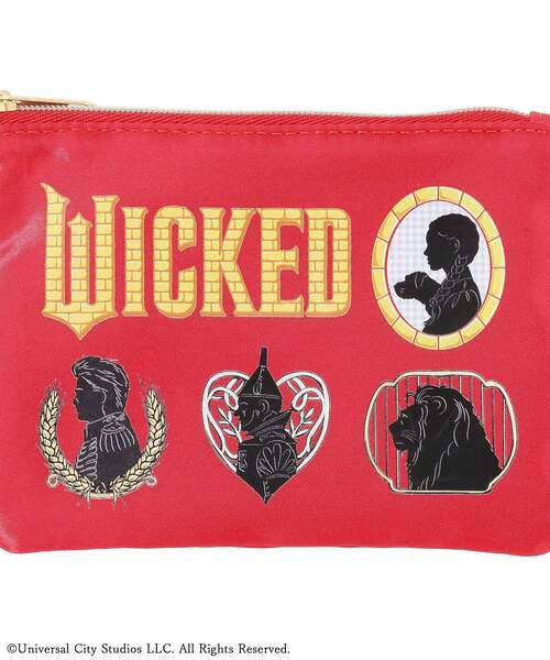 Green Parks(グリーンパークス)の「WICKED アートポーチチャーム(ポーチ・レディース・ダークグリーン/パープル/シルバー/グリーン/レッド・FREE)」の19枚目の写真