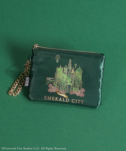 Green Parks(グリーンパークス)の「WICKED アートポーチチャーム(ポーチ・レディース・ダークグリーン/パープル/シルバー/グリーン/レッド・FREE)」の2枚目の写真