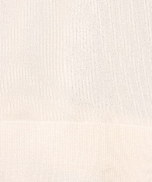 mysty woman（ミスティウーマン）の「シアーニットプルオーバー 666058（ニット/セーター・レディース・ベージュ/オフホワイト/ブラック・FREE）」の21枚目の写真