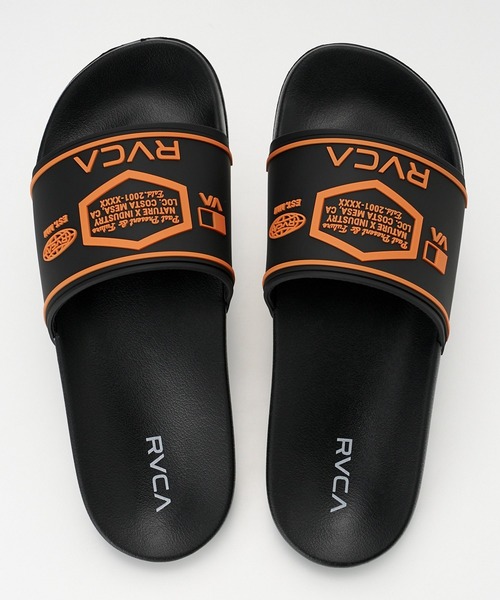 RVCA(ルーカ)の「RVCA メンズ HEX LOGO SANDAL ファッションサンダル 【2026年春夏モデル】(サンダル・メンズ・ホワイト/オレンジ/ブラック・8/9/10)」の3枚目の写真