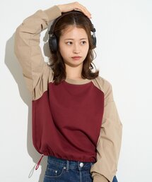 BIRTHDAY BAR（バースデイバー）の「【B-DAY STORE】切り替えカットソー　レディス（Tシャツ/カットソー）」