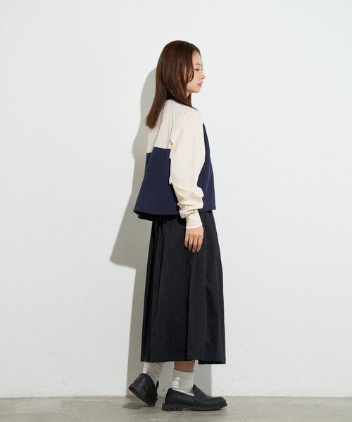 BIRTHDAY BAR（バースデイバー）の「【B-DAY STORE】ラグラン 切り替えカットソー　レディス（Tシャツ/カットソー・レディース・グレー/レッド/ホワイト・0）」の9枚目の写真