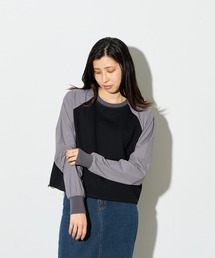 【B-DAY STORE】ラグラン切替えカットソー