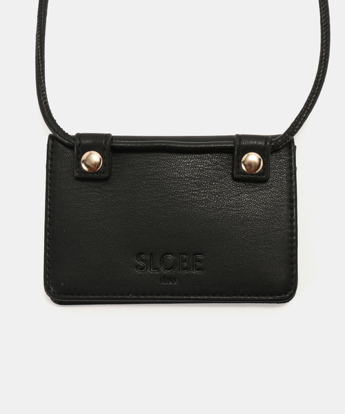 SLOBE IENA（スローブイエナ）の「SLOBE カードケース付きロープベルト（ベルト・レディース・ストーン/ブラック・FREE）」の6枚目の写真
