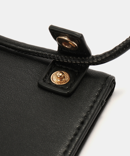 SLOBE IENA（スローブイエナ）の「SLOBE カードケース付きロープベルト（ベルト・レディース・ストーン/ブラック・FREE）」の7枚目の写真