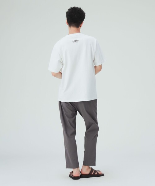 BEAMS HEART(ビームスハート)の「ベーグルTシャツ(Tシャツ/カットソー・メンズ・ホワイト/ホワイト系その他2・SMALL/MEDIUM/LARGE)」の4枚目の写真