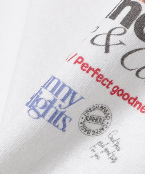 BEAMS HEART(ビームスハート)の「ベーグルTシャツ(Tシャツ/カットソー・メンズ・ホワイト/ホワイト系その他2・SMALL/MEDIUM/LARGE)」の18枚目の写真