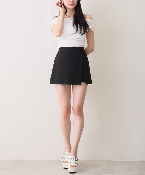 DEMETER（デメテル）の「厚底太ヒール オープントゥ バックルダブルベルト ミュールサンダル（サンダル・レディース・ブラック/アイボリー・LL/L/M/S）」の9枚目の写真