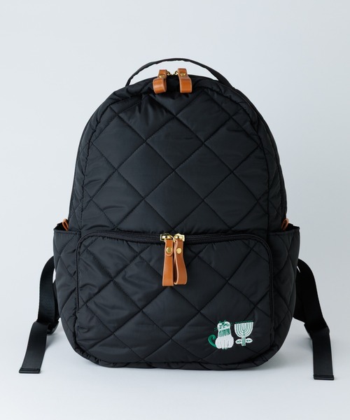 BACKYARD FAMILY(バックヤードファミリー)の「fika lycka キルティングリュック(バックパック/リュック・レディース・カーキ/ブラック/グレー・FREE)」の5枚目の写真