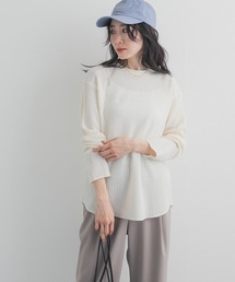 URBAN RESEARCH DOORS | シアーワッフルプルオーバー(Tシャツ/カットソー)