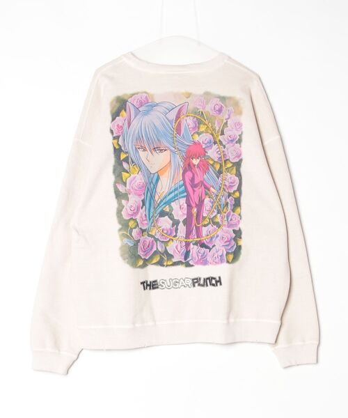 THE SUGAR PUNCH(ザシュガーパンチ)の「THE SUGAR PUNCH/ザ シュガー パンチ/妖狐蔵馬 Sweat(Tシャツ/カットソー・メンズ・ホワイト・M)」の2枚目の写真