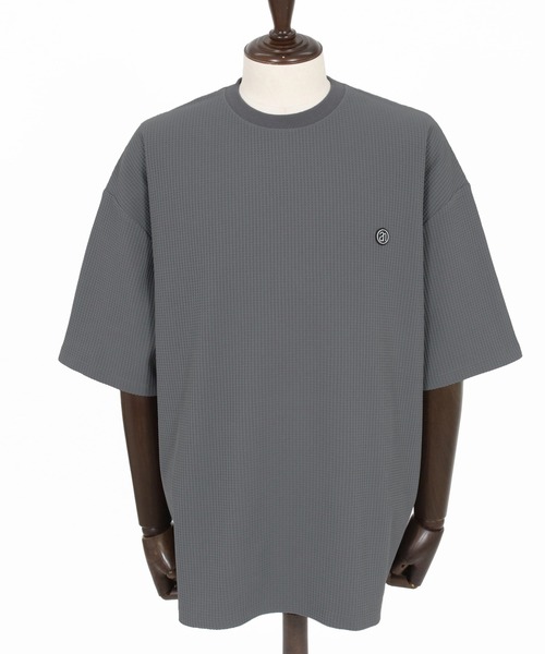 mt10441- Tricot Waffle Jersey T-shirt ワッフルTシャツ(AG06-014scg