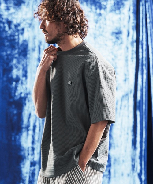 mt10441- Tricot Waffle Jersey T-shirt ワッフルTシャツ(AG06-014scg