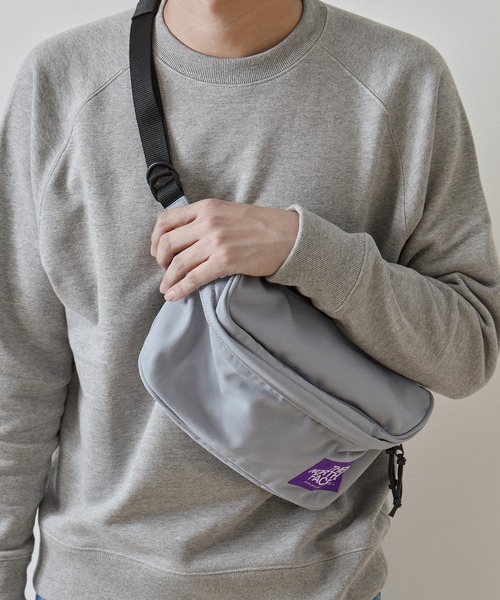 THE NORTH FACE PURPLE LABEL（ザ ノースフェイス パープルレーベル）の「【THE NORTH FACE Purple Label/ザ・ノースフェイスパープルレーベル】Field Funny Pack（ショルダーバッグ・メンズ・ブラック/グレー・FREE）」の5枚目の写真