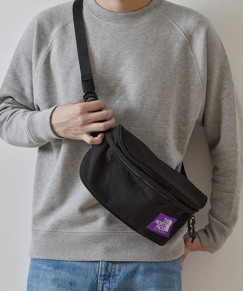 THE NORTH FACE PURPLE LABEL（ザ ノースフェイス パープルレーベル）の「【THE NORTH FACE Purple Label/ザ・ノースフェイスパープルレーベル】Field Funny Pack（ショルダーバッグ・メンズ・ブラック/グレー・FREE）」の7枚目の写真