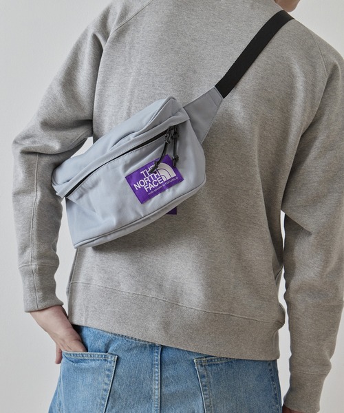 THE NORTH FACE PURPLE LABEL（ザ ノースフェイス パープルレーベル）の「【THE NORTH FACE Purple Label/ザ・ノースフェイスパープルレーベル】Field Funny Pack（ショルダーバッグ・メンズ・ブラック/グレー・FREE）」の8枚目の写真