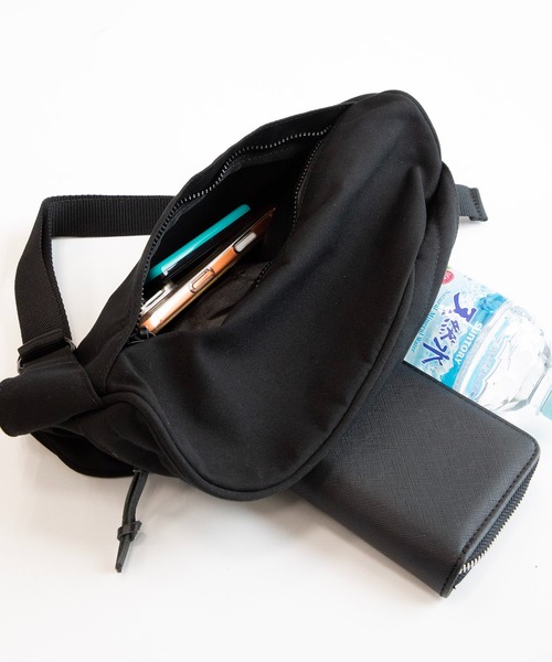 THE NORTH FACE PURPLE LABEL（ザ ノースフェイス パープルレーベル）の「【THE NORTH FACE Purple Label/ザ・ノースフェイスパープルレーベル】Field Funny Pack（ショルダーバッグ・メンズ・ブラック/グレー・FREE）」の10枚目の写真