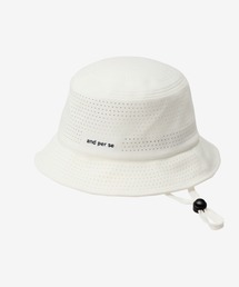 and per se（アンパスィ）の「パンチングメッシュバケットハット（ユニセックス）（ハット）」