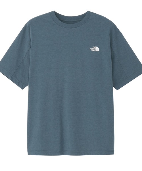 THE NORTH FACE(ザノースフェイス)の「ザ ノース フェイス THE NORTH FACE S/S ES Logo Wide Tee ショートスリーブ ES ロゴワイドティー(Tシャツ/カットソー・メンズ・ブラック/グレー/ホワイト・S/M/L/LL)」の3枚目の写真