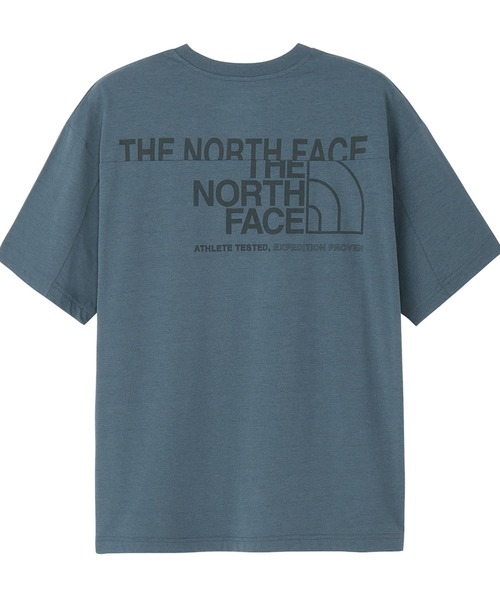 THE NORTH FACE(ザノースフェイス)の「ザ ノース フェイス THE NORTH FACE S/S ES Logo Wide Tee ショートスリーブ ES ロゴワイドティー(Tシャツ/カットソー・メンズ・ブラック/グレー/ホワイト・S/M/L/LL)」の6枚目の写真