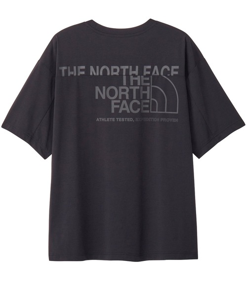 THE NORTH FACE(ザノースフェイス)の「ザ ノース フェイス THE NORTH FACE S/S ES Logo Wide Tee ショートスリーブ ES ロゴワイドティー(Tシャツ/カットソー・メンズ・ブラック/グレー/ホワイト・S/M/L/LL)」の5枚目の写真