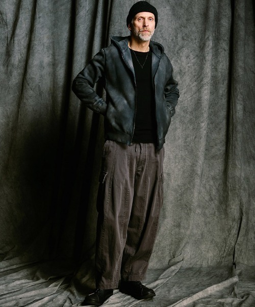 wjk(ダヴルジェイケイ)の「mko13613- lomond×powder multi kint cap ニットキャップ(8995 wn09j)(ニットキャップ/ビーニー・メンズ・ブラック/グレー/ネイビー・FREE)」の6枚目の写真