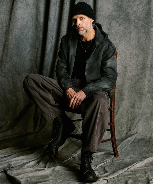 wjk(ダヴルジェイケイ)の「mko13613- lomond×powder multi kint cap ニットキャップ(8995 wn09j)(ニットキャップ/ビーニー・メンズ・ブラック/グレー/ネイビー・FREE)」の7枚目の写真