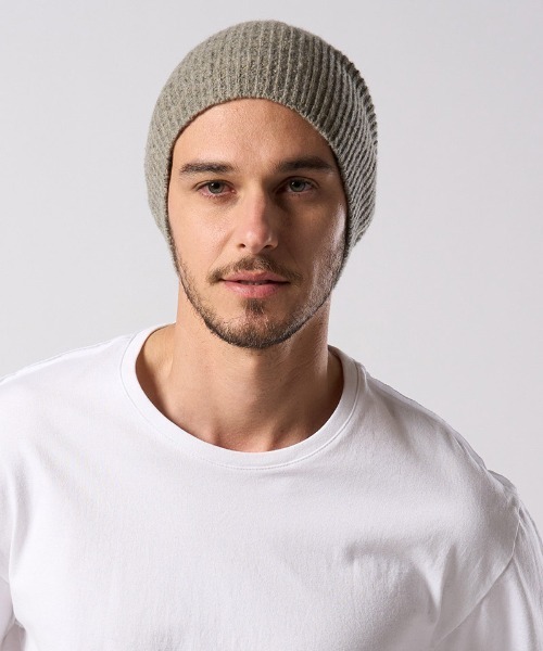 wjk(ダヴルジェイケイ)の「mko13613- lomond×powder multi kint cap ニットキャップ(8995 wn09j)(ニットキャップ/ビーニー・メンズ・ブラック/グレー/ネイビー・FREE)」の10枚目の写真