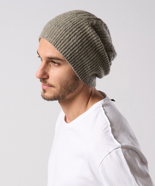 wjk(ダヴルジェイケイ)の「mko13613- lomond×powder multi kint cap ニットキャップ(8995 wn09j)(ニットキャップ/ビーニー・メンズ・ブラック/グレー/ネイビー・FREE)」の11枚目の写真