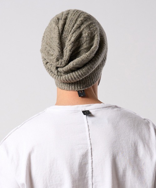 wjk(ダヴルジェイケイ)の「mko13613- lomond×powder multi kint cap ニットキャップ(8995 wn09j)(ニットキャップ/ビーニー・メンズ・ブラック/グレー/ネイビー・FREE)」の12枚目の写真