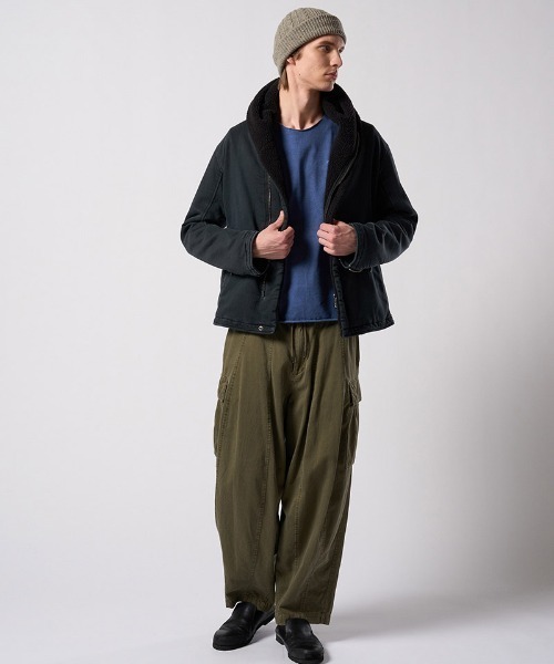 wjk(ダヴルジェイケイ)の「mko13613- lomond×powder multi kint cap ニットキャップ(8995 wn09j)(ニットキャップ/ビーニー・メンズ・ブラック/グレー/ネイビー・FREE)」の15枚目の写真