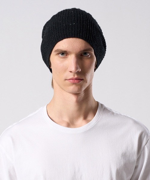 wjk(ダヴルジェイケイ)の「mko13613- lomond×powder multi kint cap ニットキャップ(8995 wn09j)(ニットキャップ/ビーニー・メンズ・ブラック/グレー/ネイビー・FREE)」の16枚目の写真