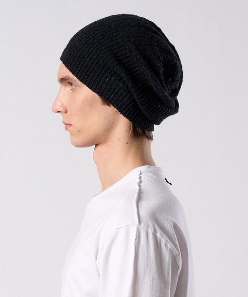 wjk(ダヴルジェイケイ)の「mko13613- lomond×powder multi kint cap ニットキャップ(8995 wn09j)(ニットキャップ/ビーニー・メンズ・ブラック/グレー/ネイビー・FREE)」の17枚目の写真