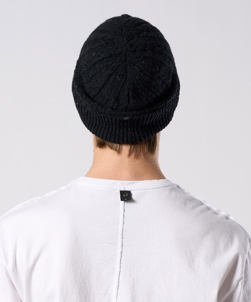 wjk(ダヴルジェイケイ)の「mko13613- lomond×powder multi kint cap ニットキャップ(8995 wn09j)(ニットキャップ/ビーニー・メンズ・ブラック/グレー/ネイビー・FREE)」の21枚目の写真