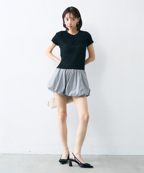 krahe(クレーエ)の「ギャザーバルーンショートパンツ(その他パンツ・レディース・ホワイト/グレー/ブラック・FREE)」の21枚目の写真