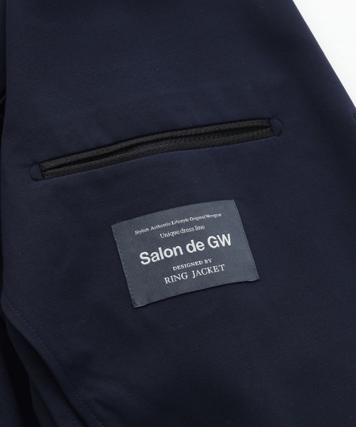 GLOBAL WORK（グローバルワーク）の「サマーモーションテックジャケット/Salon de GW/647374（テーラードジャケット・メンズ・ネイビー・XL/L/M/S）」の20枚目の写真