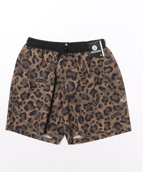 VOLCOM(ボルコム)の「VOLCOM LOGO PRINT JAM TRUNKS 17(その他パンツ・メンズ・ホワイト/ブラウン・M/L)」の2枚目の写真