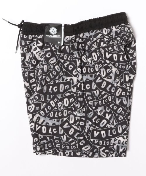 VOLCOM(ボルコム)の「VOLCOM LOGO PRINT JAM TRUNKS 17(その他パンツ・メンズ・ホワイト/ブラウン・M/L)」の3枚目の写真